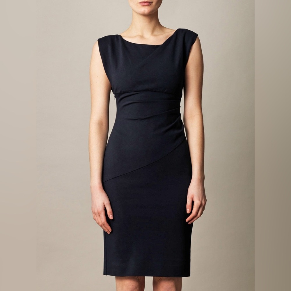 Diane Von Furstenberg Jori Fitted Sleeveless Bodycon sheath dress